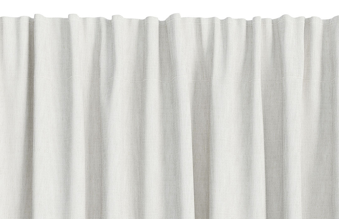 Rod pocket curtain