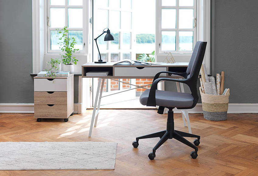 Give yourself a nice view in your home office